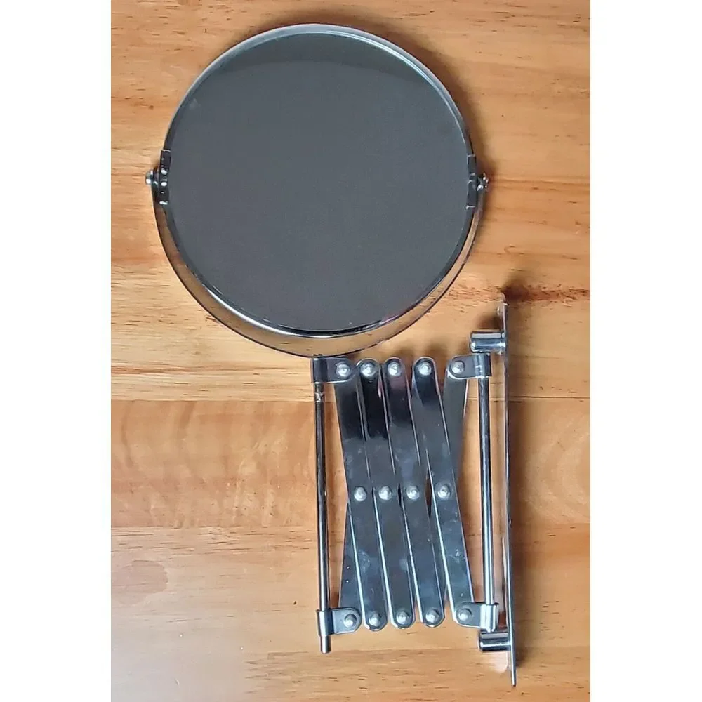 Chadwick Extending Magnifying Folding‎ Mirror Vintage 1984 Made In Taiwan